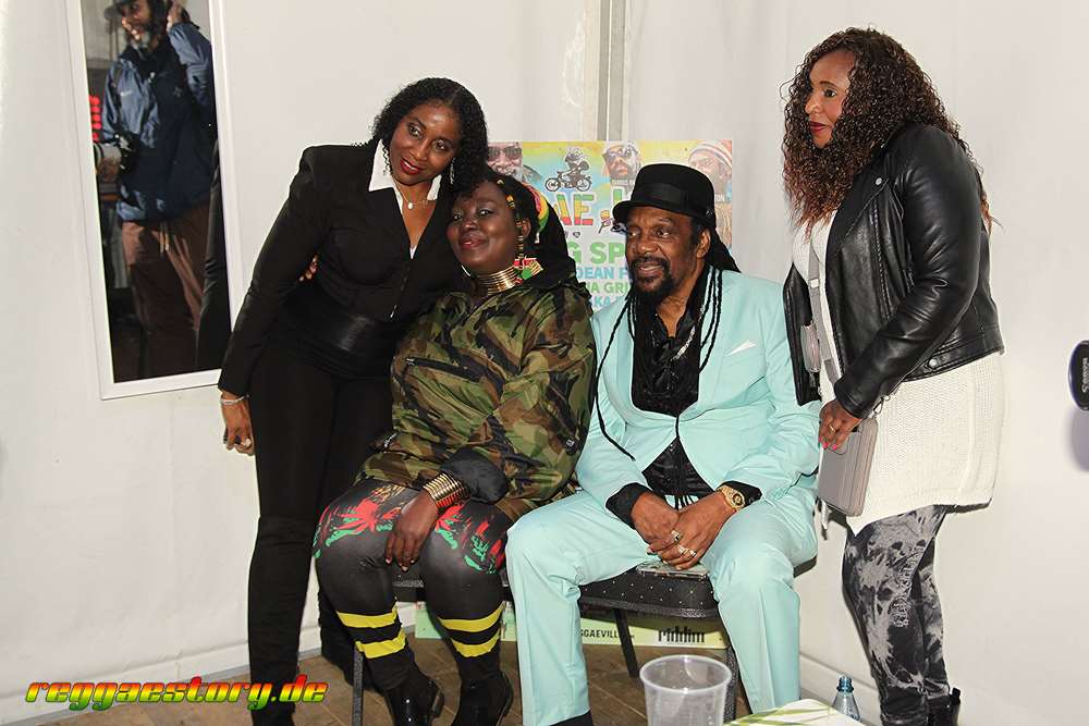 Glen Washington - Backstage - Reggae Jam 2023