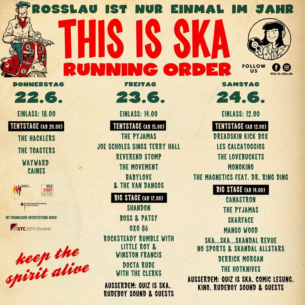 Running Order - This Is Ska 2023