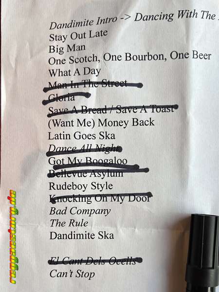 Dr. Ring Ding - Setliste - COB Special 2025