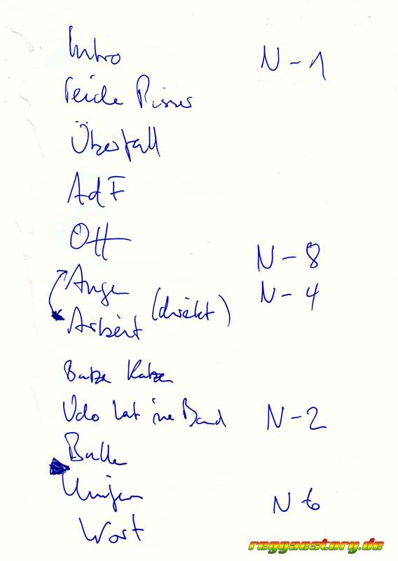 Udo Butter & Das Team - Setlist - Dynamite Skafestival 2024