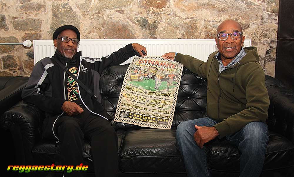 Keith Rowe & Rudy Mills - Backstage - Dynamite Skafestival 2024