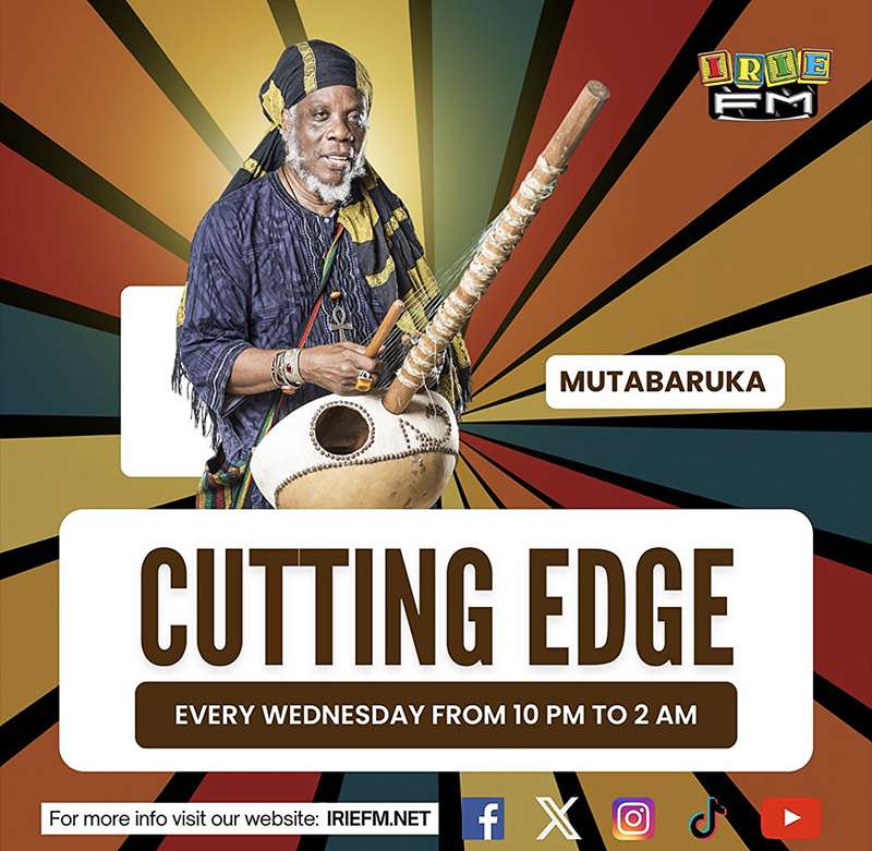 Mutabaruka @ Irie FM - Cutting Edge