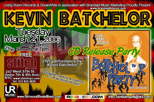Batchelor Release Party