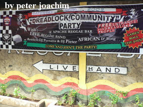 Apache Reggae Bar in Kuta Bali