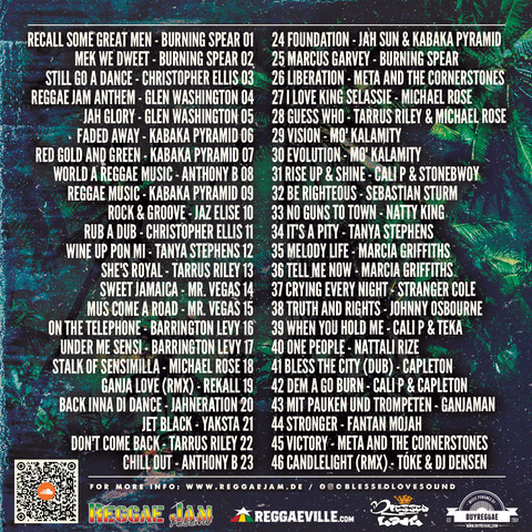 Reggae Jam Artist Mix 2023 - Songs