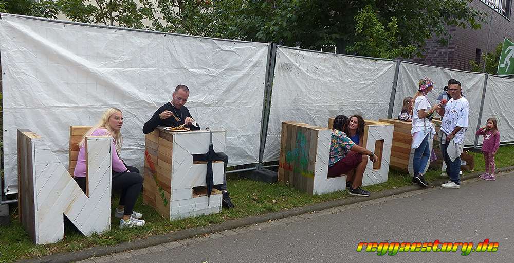 Reggae Jam 2024 - One Love Sitzstrecke