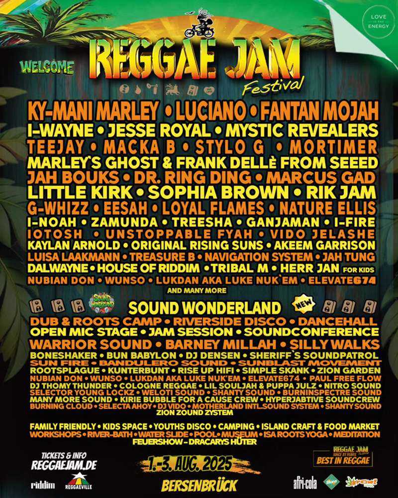Reggae Jam 2025