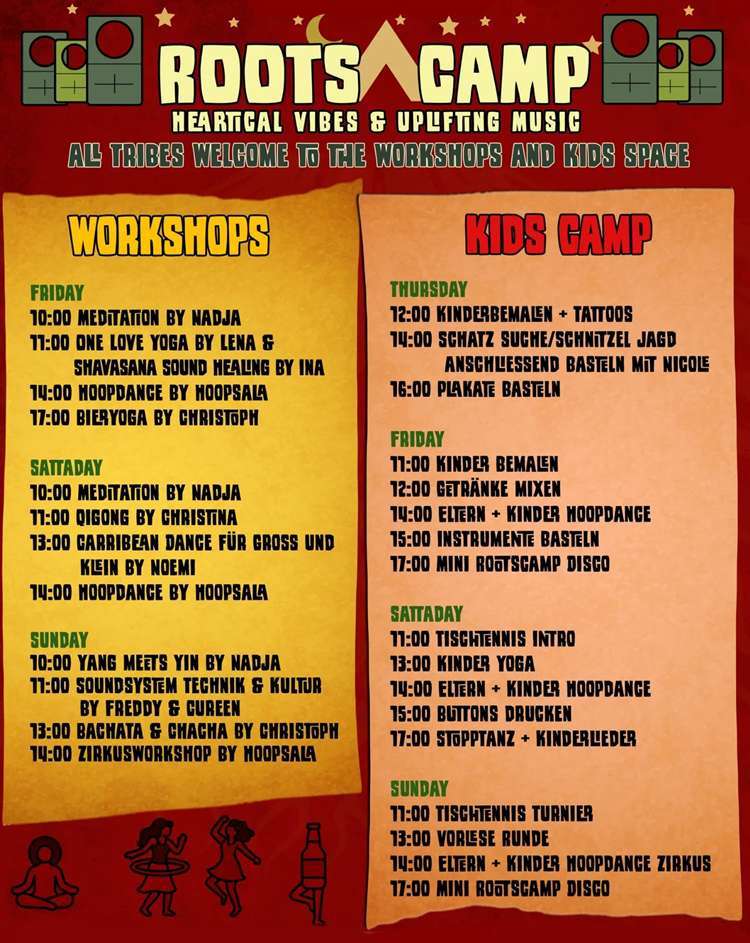 Roots Camp - Workshops + Kids Camp
