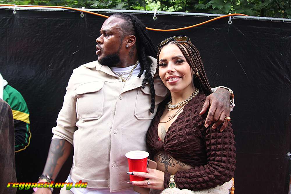 Unstoppable Fyah - Backstage - Reggae Jam 2025