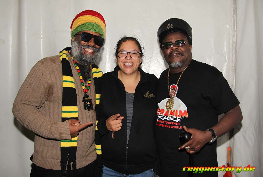Luciano & Teacha Dee & Big Mama - Reggae Jam 2025 - Backstage