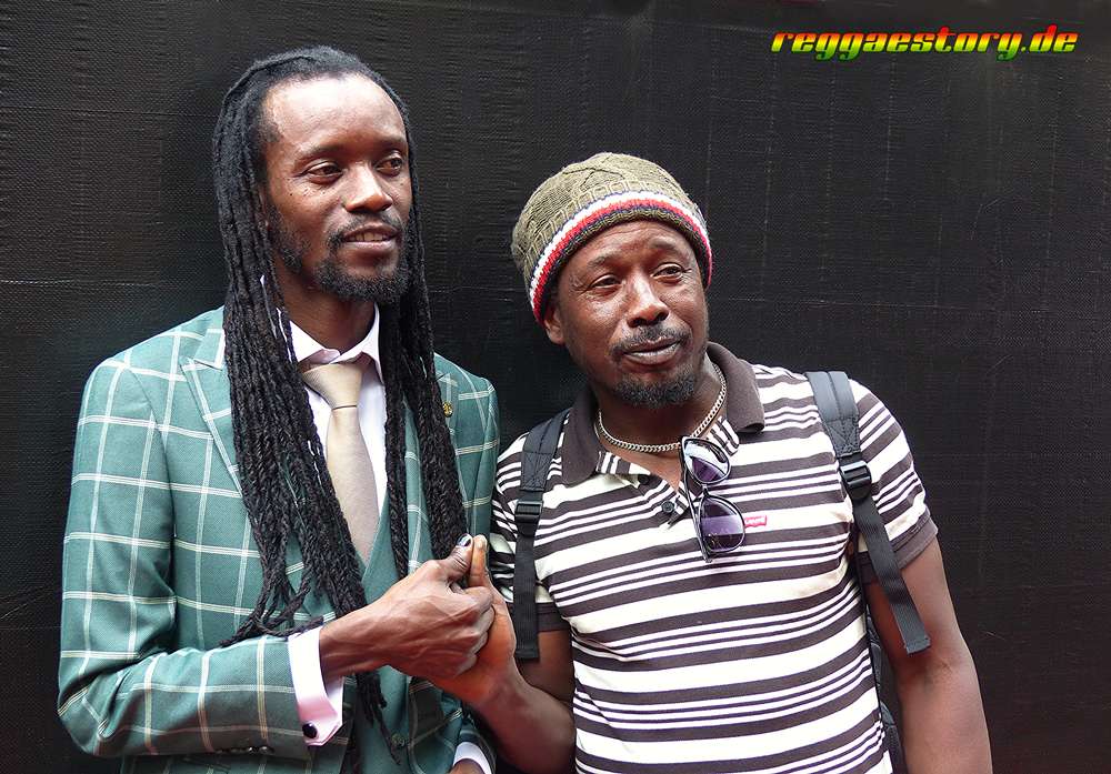 Zamunda & Kashela - Backstage - Reggae Jam 2025
