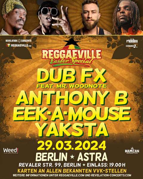 Reggaeville Easter Special - Berlin 2024