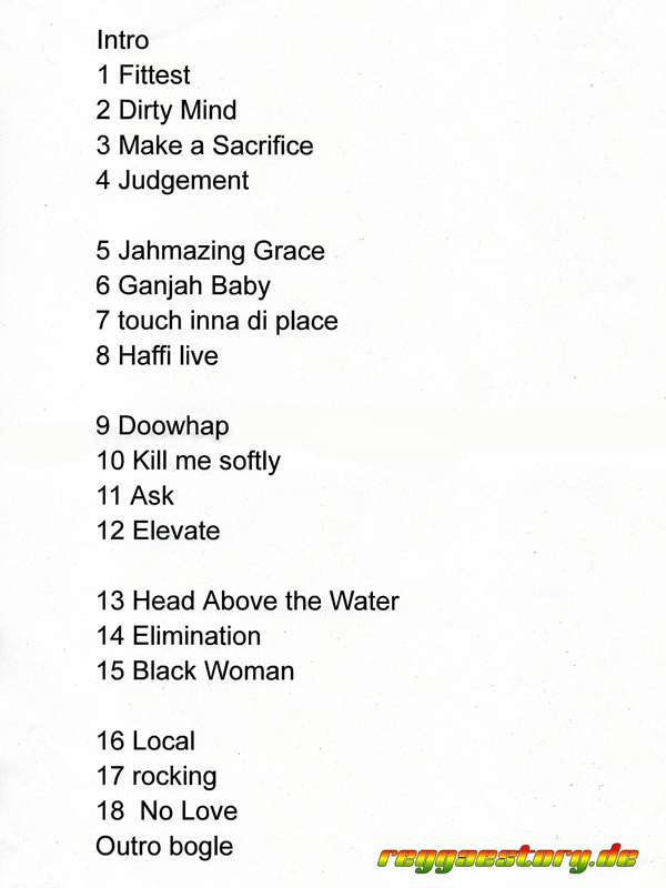 Queen Omega - HKW Berlin - 2025 - Setlist