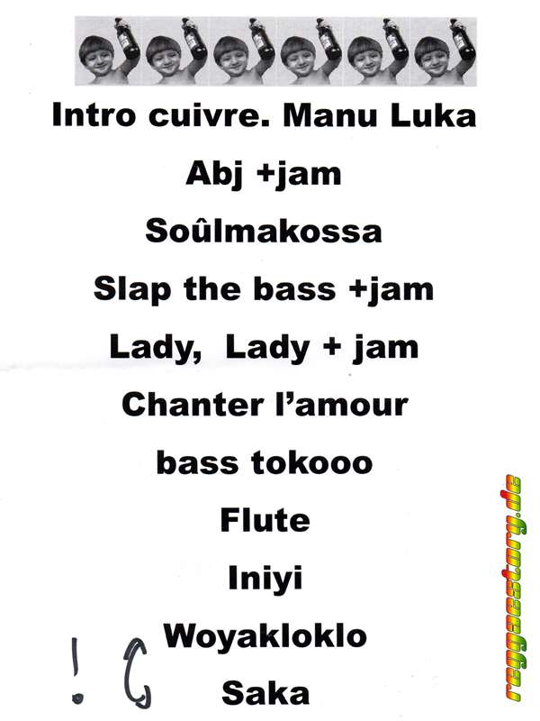 Manou Gallo - HKW Berlin - 2025 - Setlist