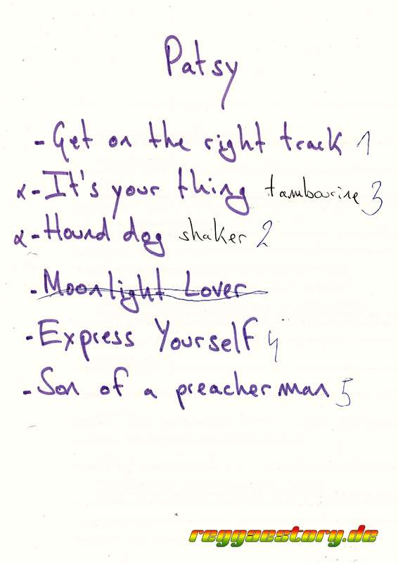 Patsy & The Steadytones - Setliste - This Is Ska 2024