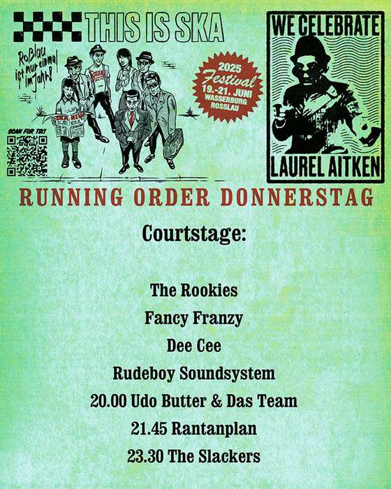 TIS 2025 - Running Order - Donnerstag