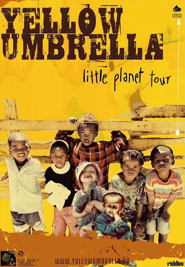 Yellow Umbrella - Tourposter 2007