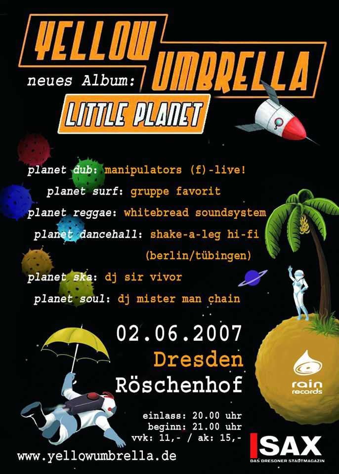 Yellow Umbrella - Little Planet - 2007