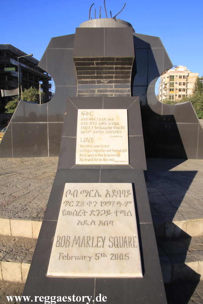 Ethiopia - Addis Ababa - Bob Marley Square