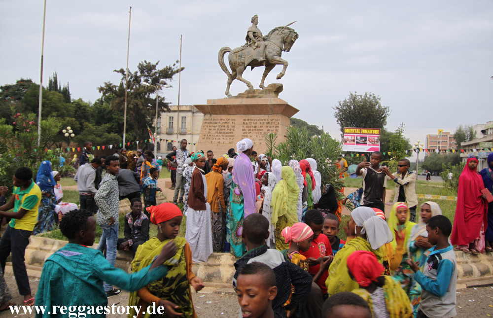 Ethiopia - Harar - Ras Makonnen Statue