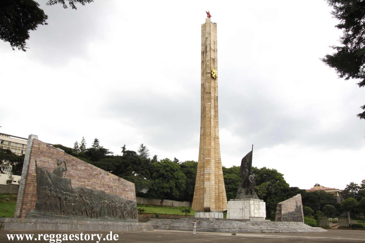Tiglachin Monument - Addis Ababa
