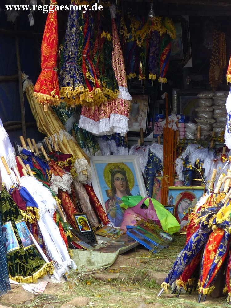 Umbrella Trader - Yeka Mikael Church - Addis Ababa