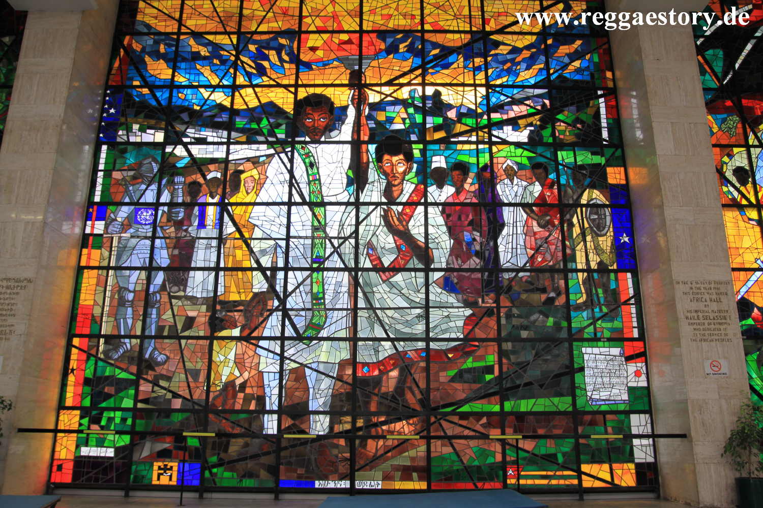Afewerk Tekle - Africa Hall - Addis Ababa