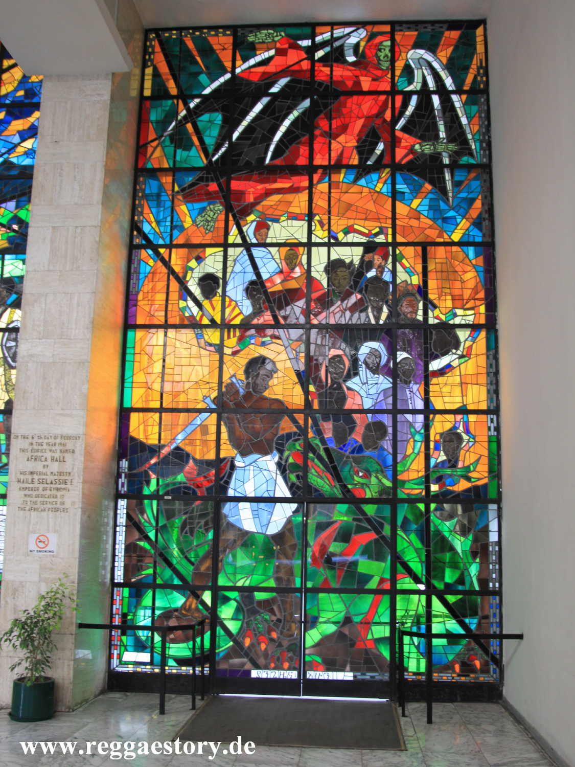 Afewerk Tekle - Africa Hall - Addis Ababa