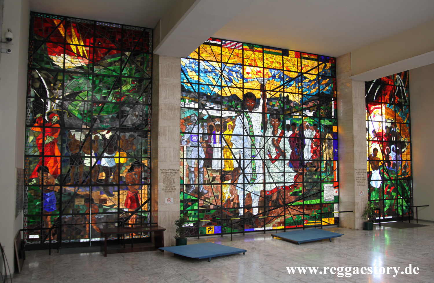 Afewerk Tekle - Africa Hall - Addis Ababa