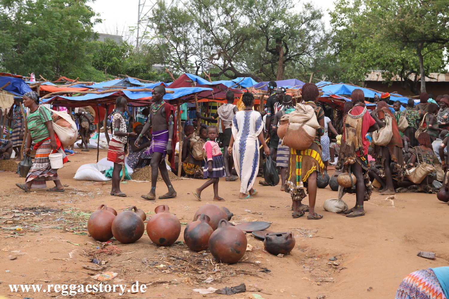 Market in Dimeka - Ethiopia