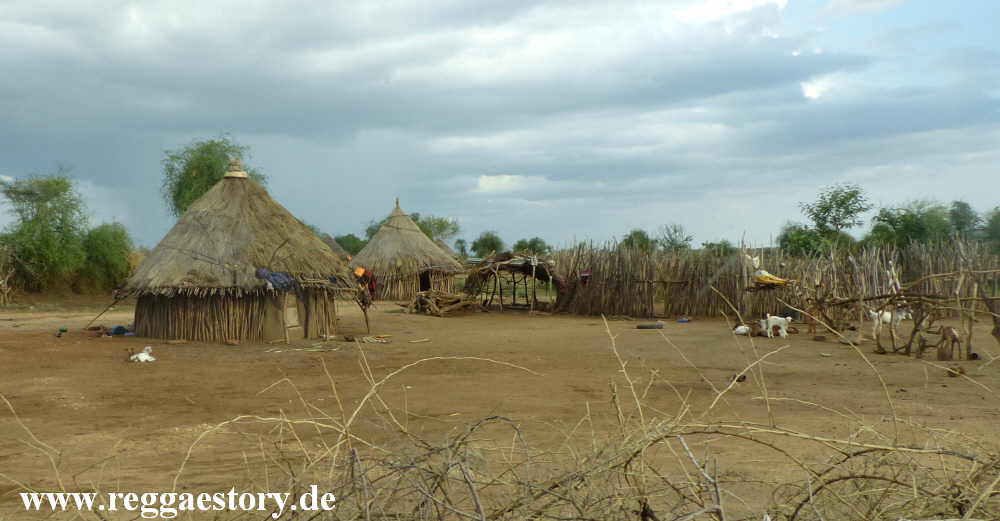 Hamer village - Near Turmi - Ethiopia