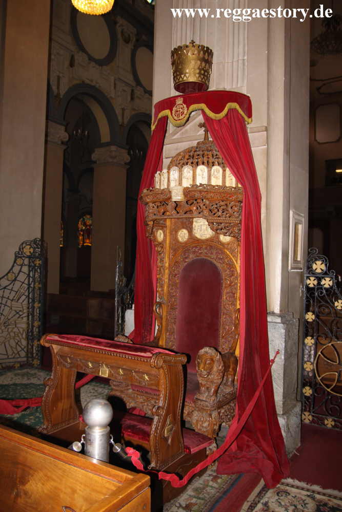 Thron Haile Selassie - Holy Trinity Cathedral