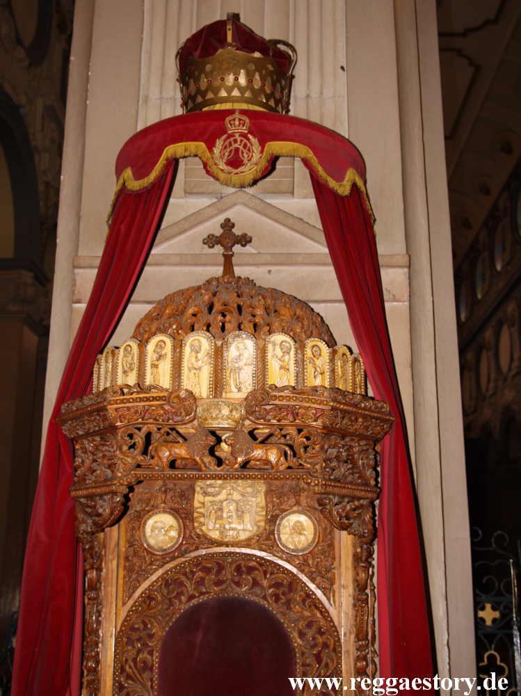 Thron Empress Menen - Holy Trinity Cathedral