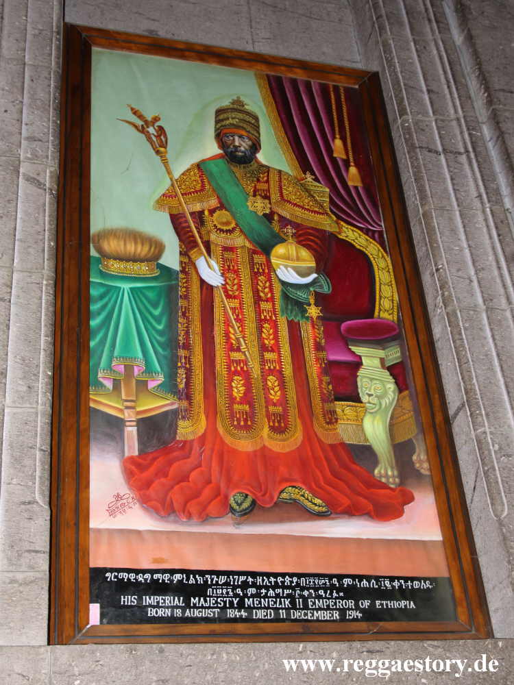 Menelik II - Menelik Mausoleum - Addis Ababa