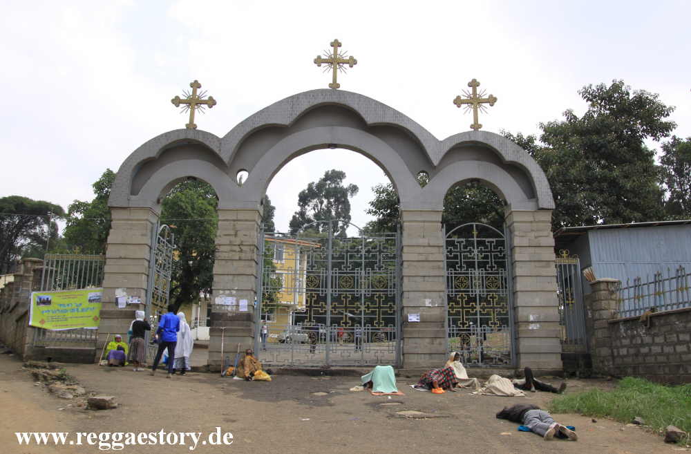 Gate - St. Gabriel Church - Gibbi - Addis Ababa