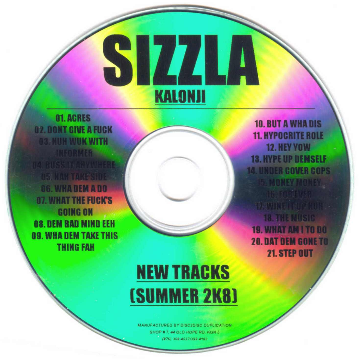 &bdquo;New Tracks (Summer 2K8)&ldquo;